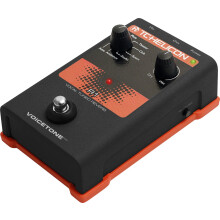 TC Helicon VOICETONE R1 Single-Button Stompbox for Studio-Quality Live Vocal Reverb, Compatible with PC and Mac