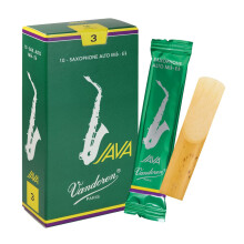 Vandoren "Java" Alto saxophone reeds, box of 10 - Strength 3