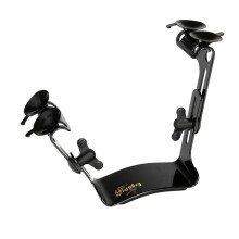 Ergoplay guitar support Michael Tröster – ergonomic playing aid for classical guitar – height and tilt adjustable – with suction cups and prote