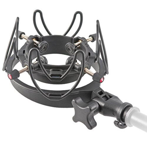 Rycote 044901 InVision Universal Microphone Shock Mount,Black