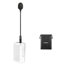Neewer 3.5mm TRS Omnidirectional Condenser Microphone, Mic for Interviews and Content Creators, Compatible with DJI Wireless Mic Transmitters Compati