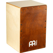 Meinl Percussion Snarecraft Cajon Instrument - Compact Drum Box with 2 Snare Wires - Playing Surface Almond Birch (SC80AB)