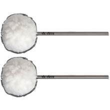 Vic FIrth - VicKick Bass Drum Beater - Fleece-covered Felt Head