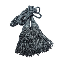 Silk Drone Cord for Bagpipes – Premium Quality Highland Accessory | Multiple Colours (Dark Grey)