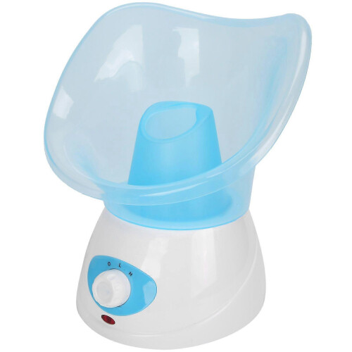Moisturizing Aromatherapy Face Steamer Mist Sprayer Beauty Device Blue 220V 1
