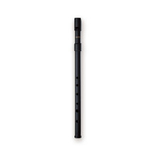 Irish Tin Whistle Key of C Matte Black Penny Whistle with Precise Hole Spacing and Comfort Mouthpiece