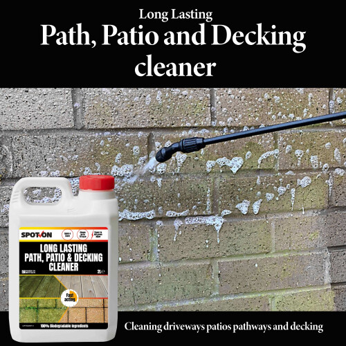Spot On 2L Path Patio & Decking Cleaner 2