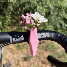 2X Roze Fietsvaas, Verwijderbaar Fietsdecoratieaccessoire, Unieke Fietsdecoratie, Cadeau voor Fietsliefhebbers
