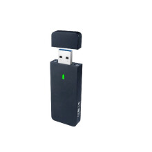 Boîtier SSD M.2 NVMe 2230/2242 avec Port USB-A 10 Gbit/S USB 3.2 Gen2, Noir