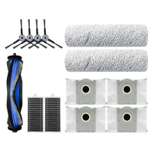 Pour X8 PRO OMNI Aspirateur Robot Brosse Latérale Principale Filtre HEPA Sac à Poussière Pièces de Balai à Rouleau (13 Pièces)
