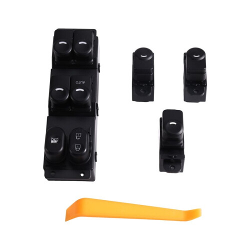 4PCS 93570-1R211 93580-1R200 Front Left Window Control  Passenger Button for  Accent 2015 2016 2017