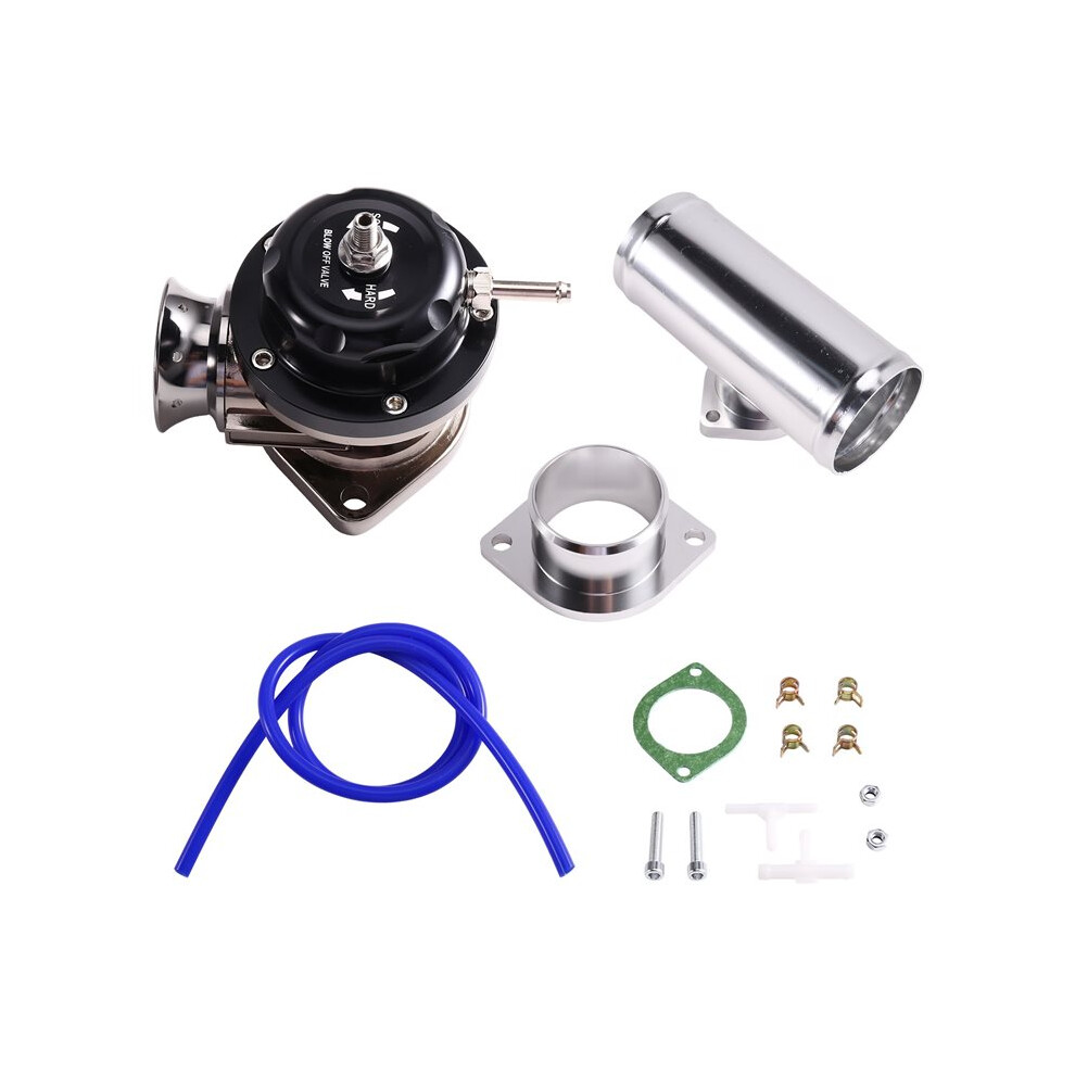 Type- Turbo Blow Off Valve Adjustable 25Psi Bov With 63Mm Flange Pipe For Gd- Fv Rz Blow Off Valve Adapter Black 6032967629127