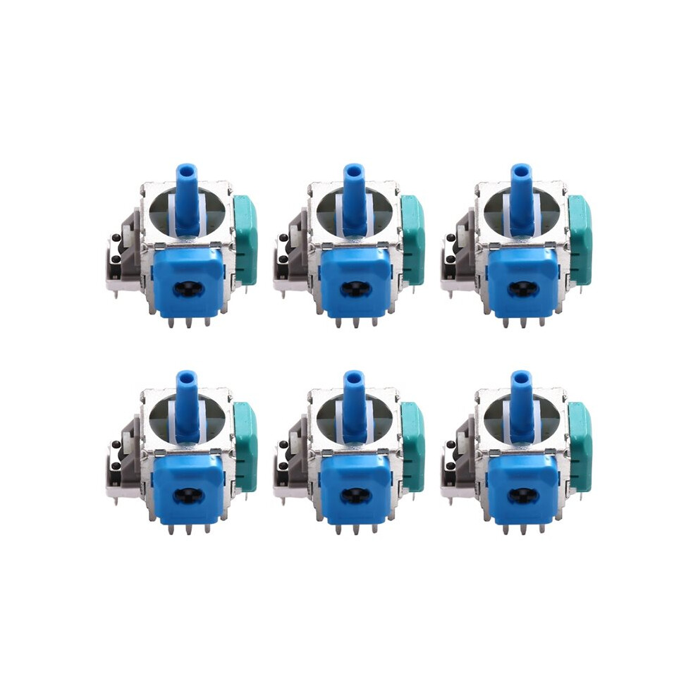 6Pcs Electromagnetic Joystick For Tmr Electromagnetic Anti Drift Joystick Controller Repair Replacement Gaming 4714220837976