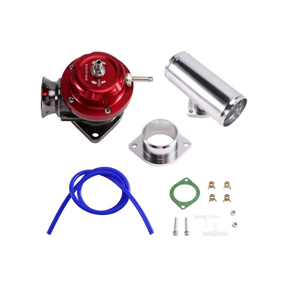 Type- Turbo Blow Off Valve Adjustable 25Psi Bov With 63Mm Flange Pipe For Gd- Fv Rz Blow Off Valve Adapter Red 4711842216424