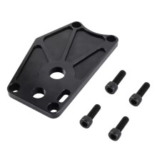 Water Pump Block-Off Plate Kit K-Series Water Block Off Plate V2 with -10 Breather Port for K20/K24 (K-Series)