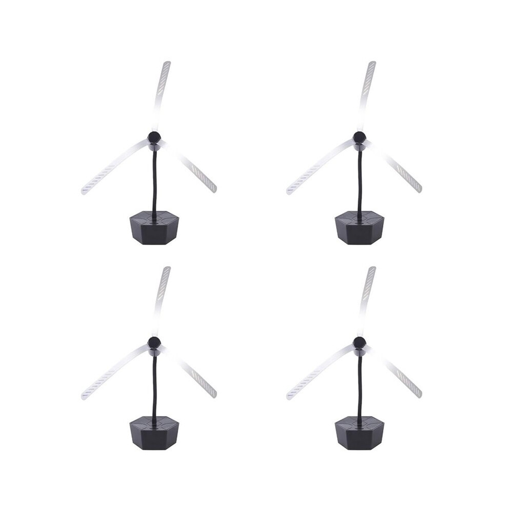 Bobotron 4X Fly Fans For Tables Rechargeable Fly Fans For Food Keep Flies Away Flexible Fly Repellent Fans For Outdoor Table Top