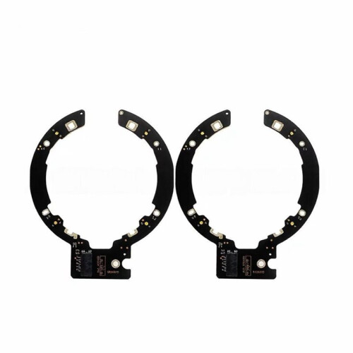 2Pcs Four-Eye Daytime Running Lights Chip LED Angel Eye Source Light PCB Panel for 15-17  Cayenne Macan 15-17