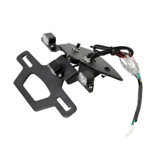 Motorcycle Tail Tidy Frame Rear  Eliminator with LED Light for ZXMOTO 820RR Foldable License Plate Holder