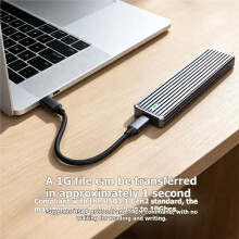 M.2 NVMe SSD Behuizing USB3.1 Gen2 10 Gbps Externe Harde Schijf Behuizing voor 2230/2242/2260/2280/22110 M.2 SSD