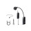 1 Channel UHF Wireless Headband Microphone System Clip- Instrument Mic for Performance Practice Recording 2