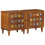 VidaXL vidaXL Bedside Cabinet 2 pcs Brown 40 x 33 x 46 cm Solid Mango Wood 4
