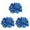 150 Artificial Roses, 3 cm Tall, Wedding Decoration, Navy 1