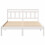 VidaXL vidaXL Bed Frame White 120 x 190 cm Solid Pine Wood 5