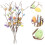 10-Piece Easter Egg Branches, Easter Party Centerpieces, Artificial Plant Easter Eggs 2