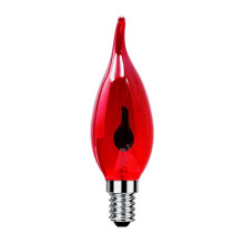 LED Edison Bulb E14 3W 220V Flame Fire Lighting Lampara Orange Red Vintage Flickering Effect Novel Candle Tip Lamp C15L