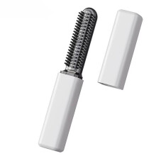 Peigne Droit Sans Fil, Fer à Friser Portable, Peigne Électrique de Coiffage Portable, Ne Blesse Pas les Cheveux A