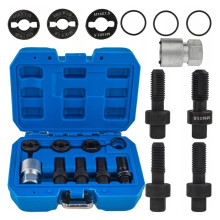 8Pcs Wheel Stud Thread Repair Tool M12 M14 Wheel Hub Bolt Restorer for Car Repair