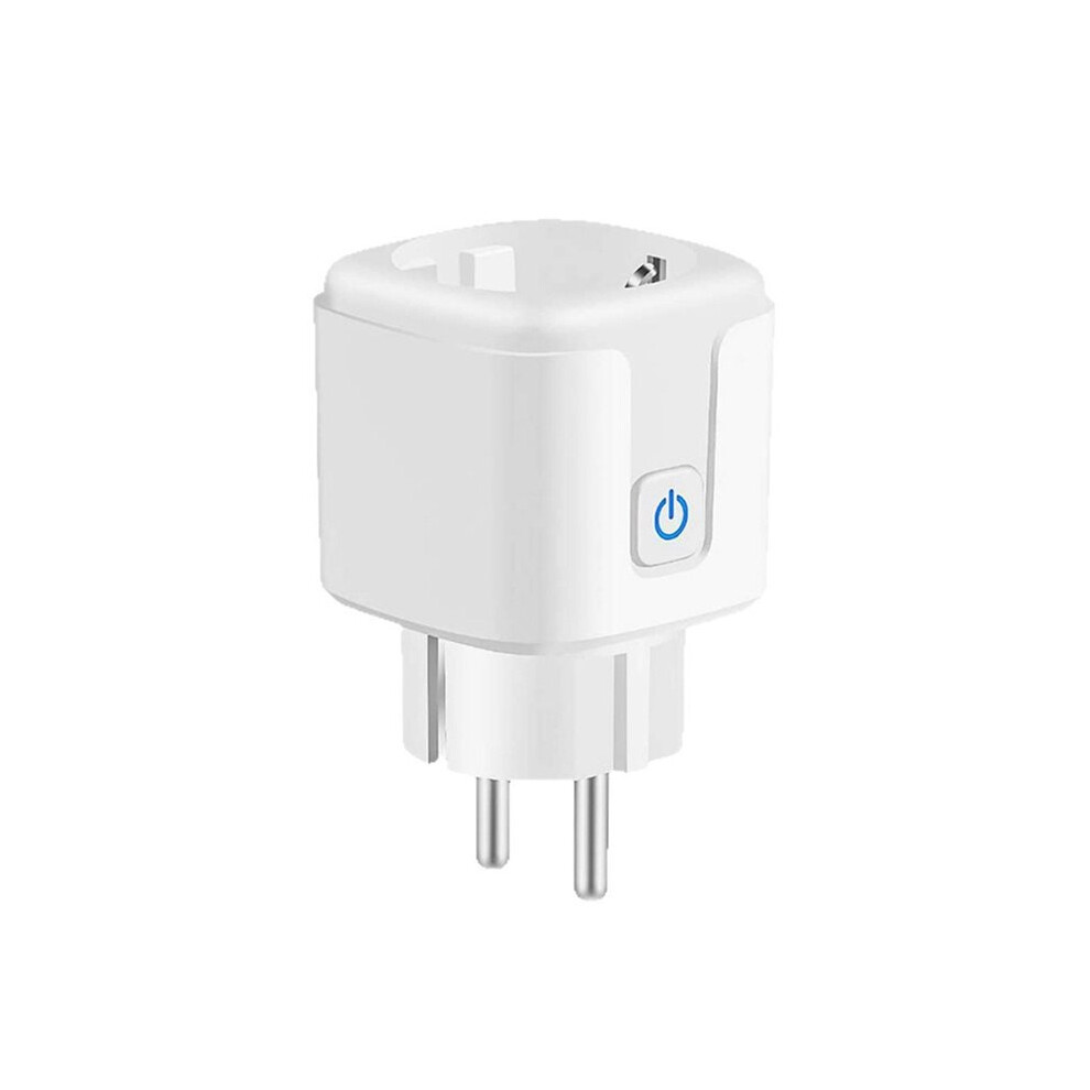 Tuya Wifi Plug 16A Eu Socket With Power Monitoring Timing Function Voice Control Via Tuya For Alexa Googlehome(Eu) 6033664880545