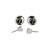 Fender Fender Infinity Strap Locks, 360 Rotation, Chrome 2