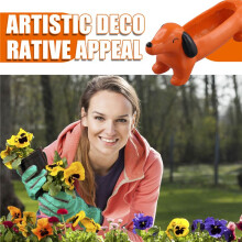 Hondenbloempot Teckel Decoratieve Bloempot Vetplantenbloempot Binnen- en Buitentuindecoratie