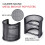 HyperX QuadCast Pop Filter - Microphone Windscreen Cover Compatible with HyperX QuadCast S USB Gaming Microphone by YOUSHARES 4