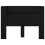 VidaXL vidaXL Storage Headboard with LED Black Oak Engineered Wood 5