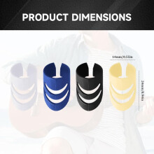 6-Pack Professional Finger Picks and Thumb Picks Set Size L for Guitar Banjo Mandolin Ukulele Harp Players, Comfort Fit Design for Extended Practice