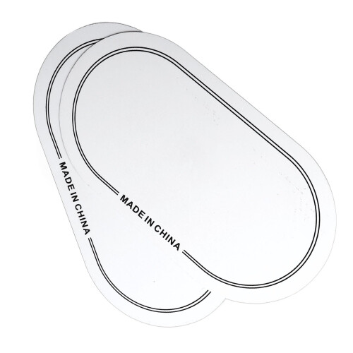2PCS Drum Head Patch,Bass Drum Single Pedal Patch Drum Head Drum Percussion Instrument Drum Head Patch Protector for Practice Performance (Double Ped 1