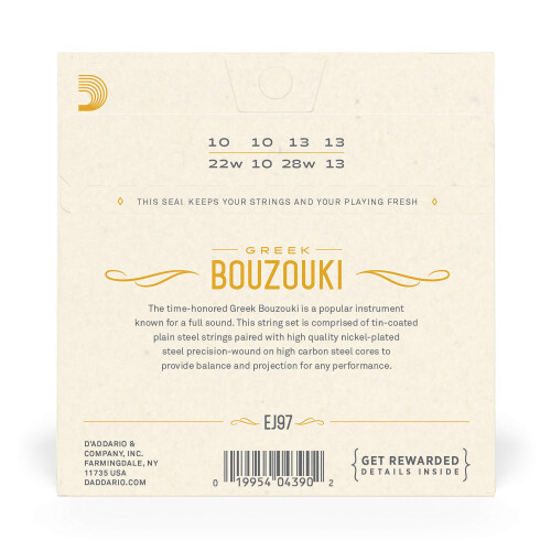 D'Addario EJ97 Greek Bouzouki 2