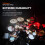 Roland SPD-SX PRO Sampling Pad | The Flagship Sampling Pad for Drummers & Other Musicians | 9 Playing Surfaces, 8 External Trigger Inputs, Color Disp 3
