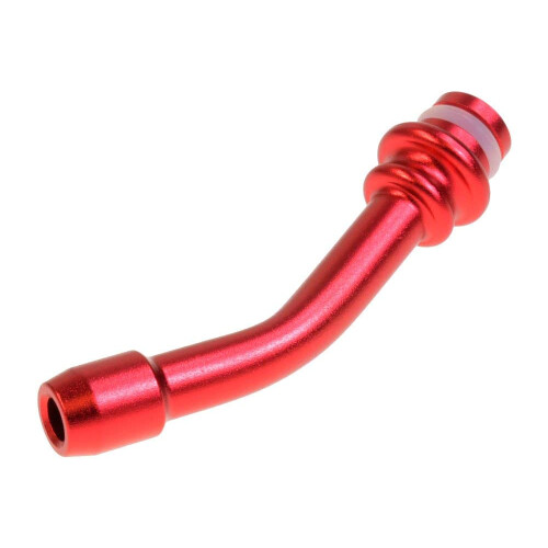 Armerah Pipe Stem Jr 510 Drip Tip eCig Mouthpiece Long/Narrow Aluminium/Solid 3 Pack Red 1