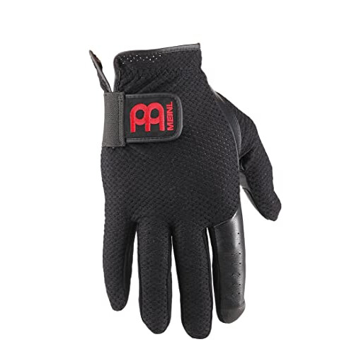 Meinl MDG-L Drummer Gloves Large - Black 1
