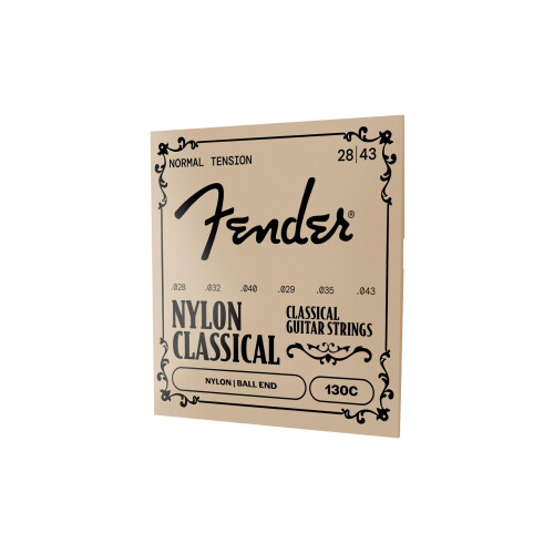 Fender Fender .028 - .043 130 Nylon Ball End Medium Folk Guitar Strings 2