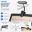 SumDirect Clip-on Installable Batteries LED Music Stand Light with Adapter 3
