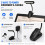 SumDirect Clip-on Installable Batteries LED Music Stand Light with Adapter 4