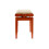 GEWA Piano Bench Deluxe, Solid Wood, Height Adjustable, High Gloss Cherry 5