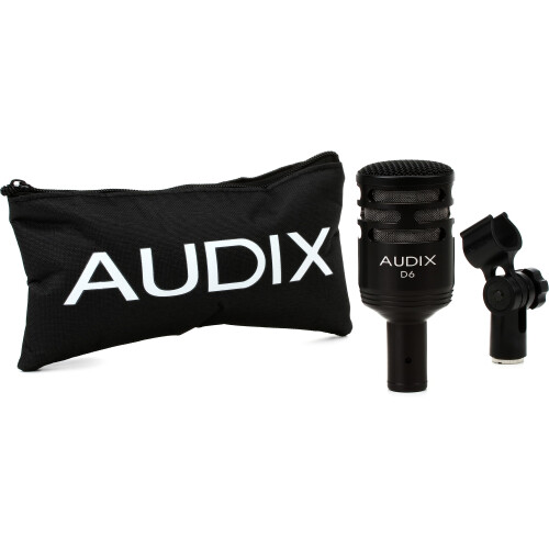 Audix D-6B Microphone, Black 1