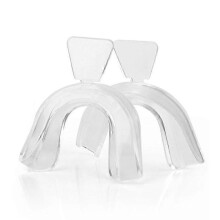Silicone Teeth Whitening Tray 2 PCs Home Use Thermoplastic Reusable DIY