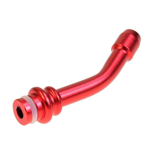 Armerah Pipe Stem Jr 510 Drip Tip eCig Mouthpiece Long/Narrow Aluminium/Solid 3 Pack Red 2
