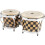 LP Latin Percussion Aspire Accent Bongo Checkerboard LPA601-CHCK 4